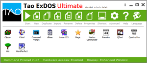 Tao ExDOS Ultimate main window